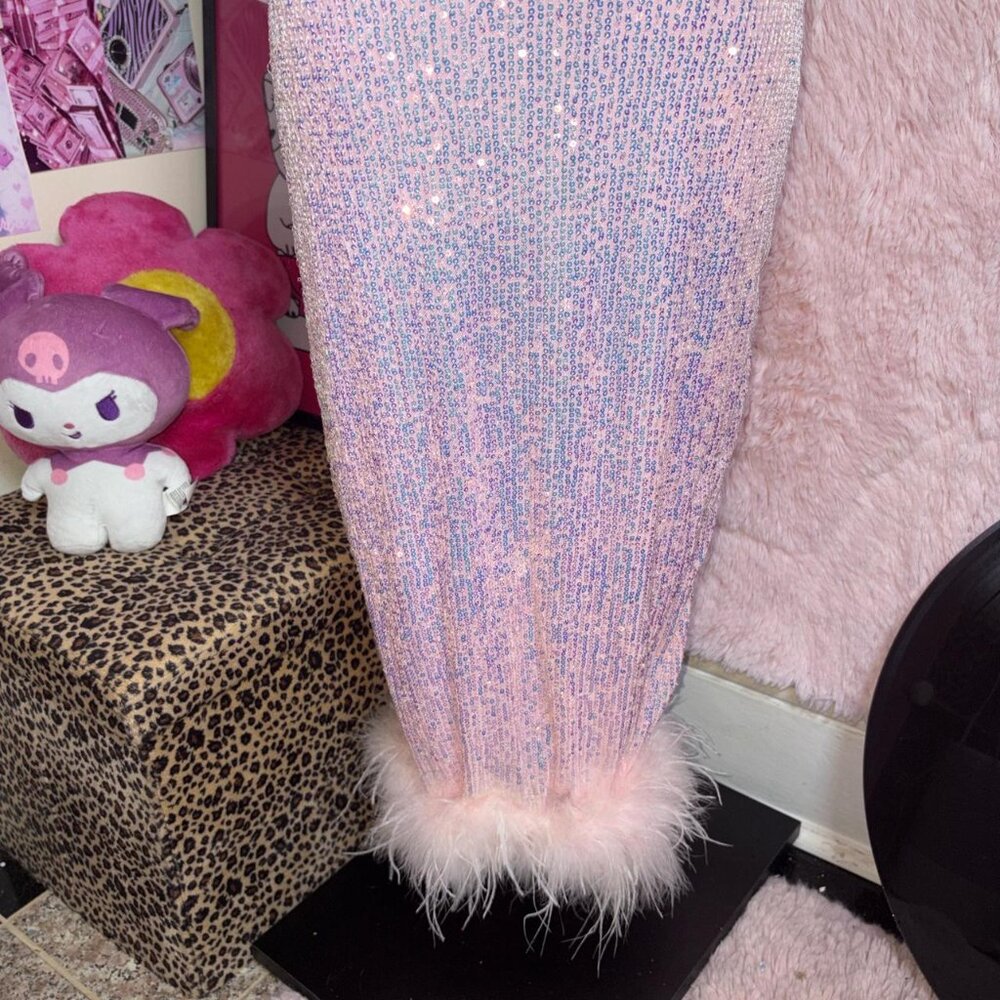 Windsor Pink sequin dress - Picture 2 of 5